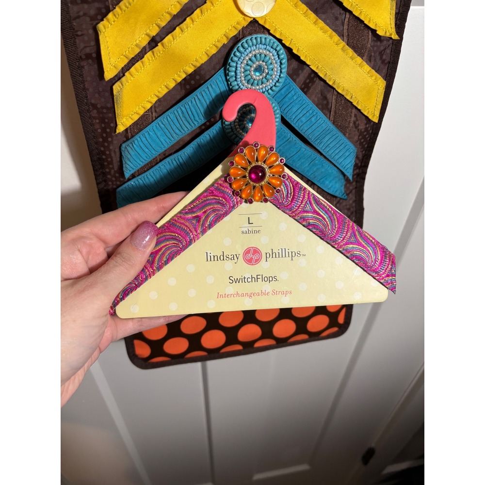 Lindsay Phillips Multi-Pattern SwitchFlops Strap … - image 4